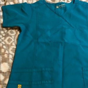 WonderWink 4-way stretch scrub top size small